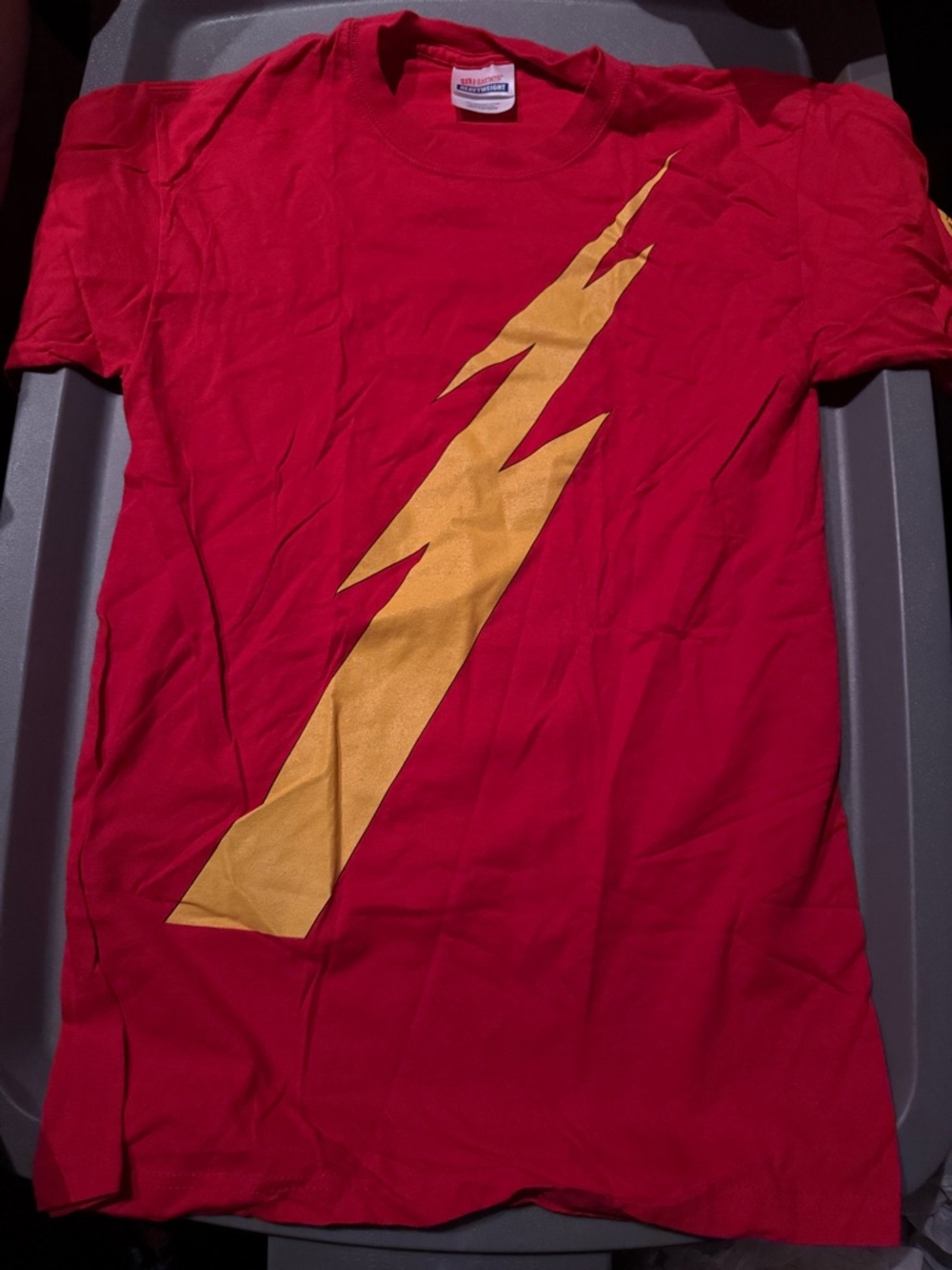 DC Comics The Flash Jay Garrick Lightning Bolt Costume T Shirt
